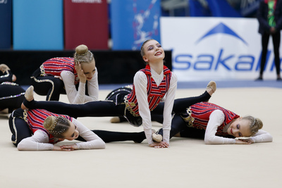 OVO Junior Team, OVO Cup, OVO, Olarin Voimistelijat, Voimistelu, Joukkuevoimistelu, Kisakallio