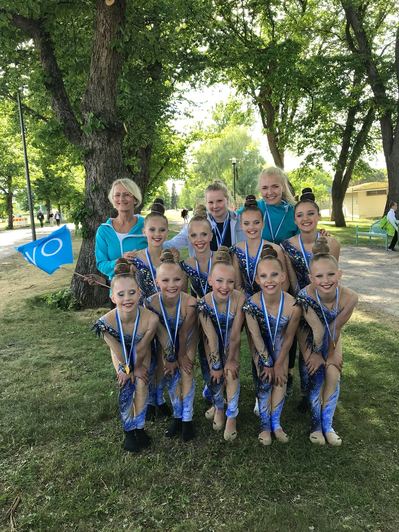 Team Ionit, OVO, Olarin Voimistelijat, Voimistelupäivät, Mitali