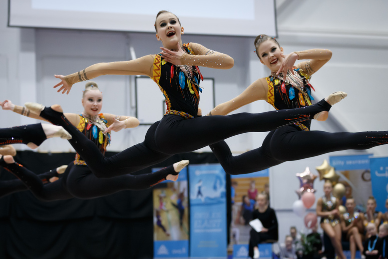 Team Atomit, OVO Cup, OVO, Olarin Voimistelijat, Voimistelu, Joukkuevoimistelu